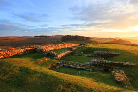 Hadrian's Wall sunset