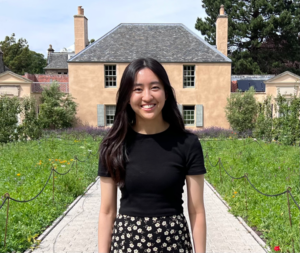 A photograph of Hayley Chan, a student who participated in the virtual exchange